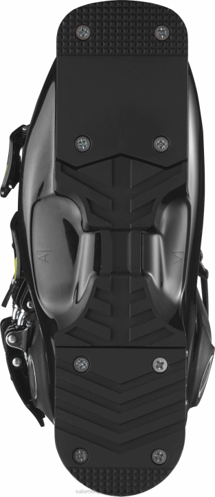 Salomon černá/kyselá zelená juniorské - dětské boty na sjezdovku - s/max 60 rt 28B61375