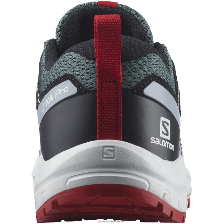 Salomon bouřlivé počasí/zen blue/goji berry juniorské - dětské boty - xa pro v8 28B61357