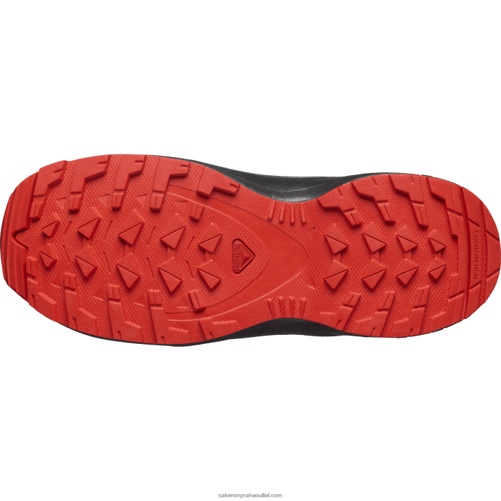 Salomon černá/lapis modrá/ohnivá červená juniorské - dětské boty - xa pro v8 28B61356