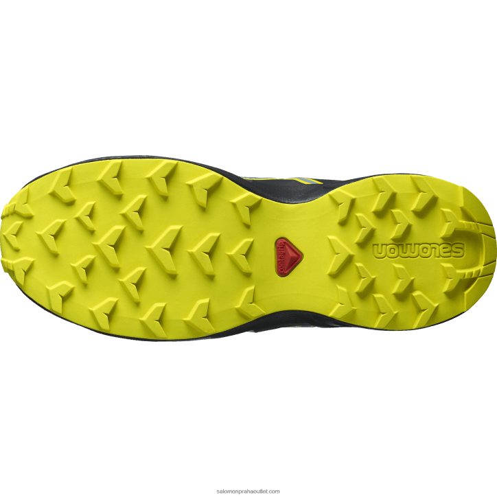 Salomon černá/petrklíč juniorské - dětské boty - speedcross 28B61351