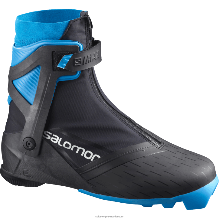 Salomon černá/procesní modrá pánské bruslařské nordic boty - s/max carbon skate mv 28B6690