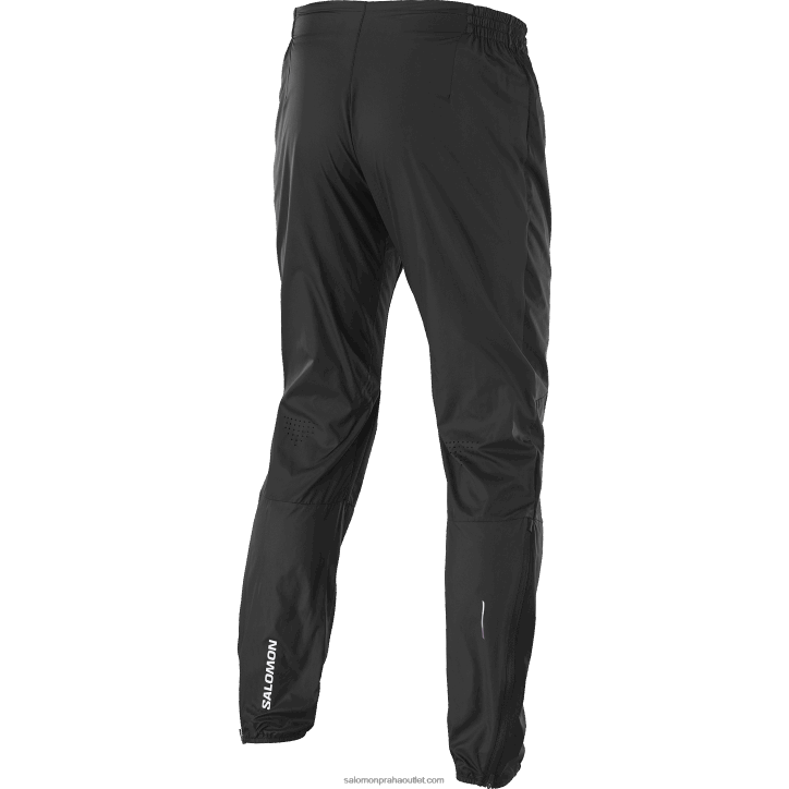 Salomon Tmavě černá pánské kalhoty - bonatti trail 28B6251