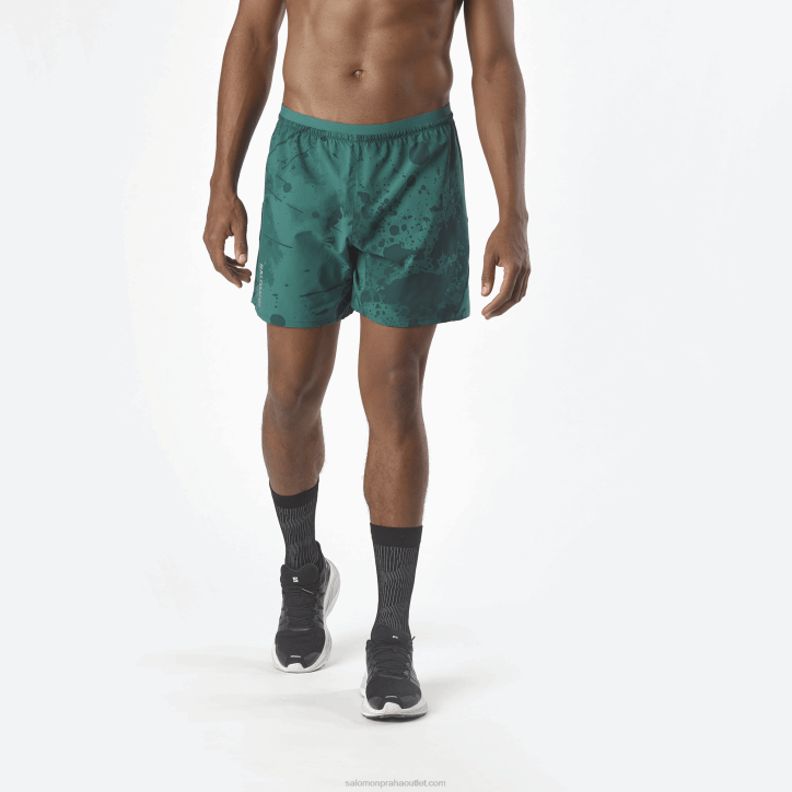 Salomon pacifická/ao/ponderosa borovice pánské šortky - cross 7 28B6296