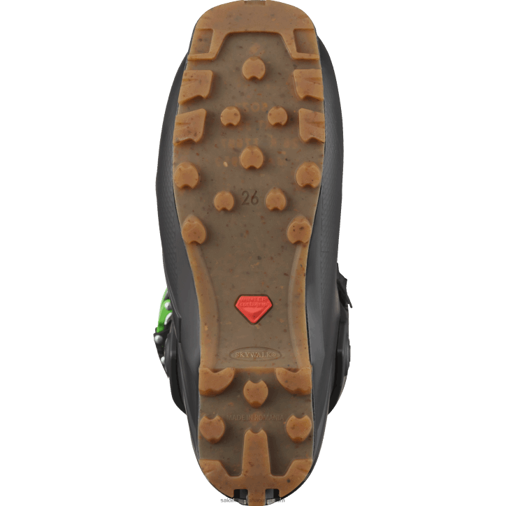 Salomon černá/pastelově neonově zelená 1/deštivý den pánské turistické boty - mtn summit pure 28B61233