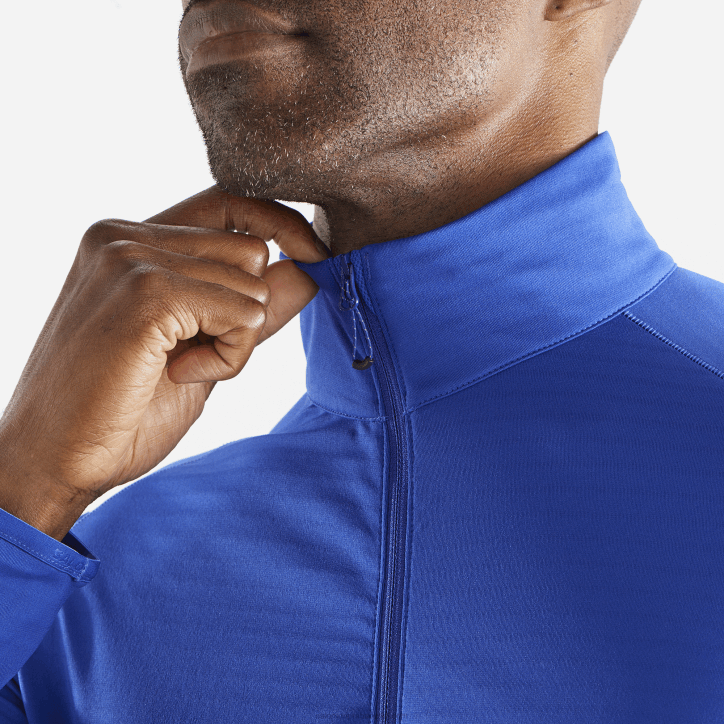 Salomon procházet web pánská celopropínací střední bunda na zip - nezbytná lehká hřejivá 28B6554