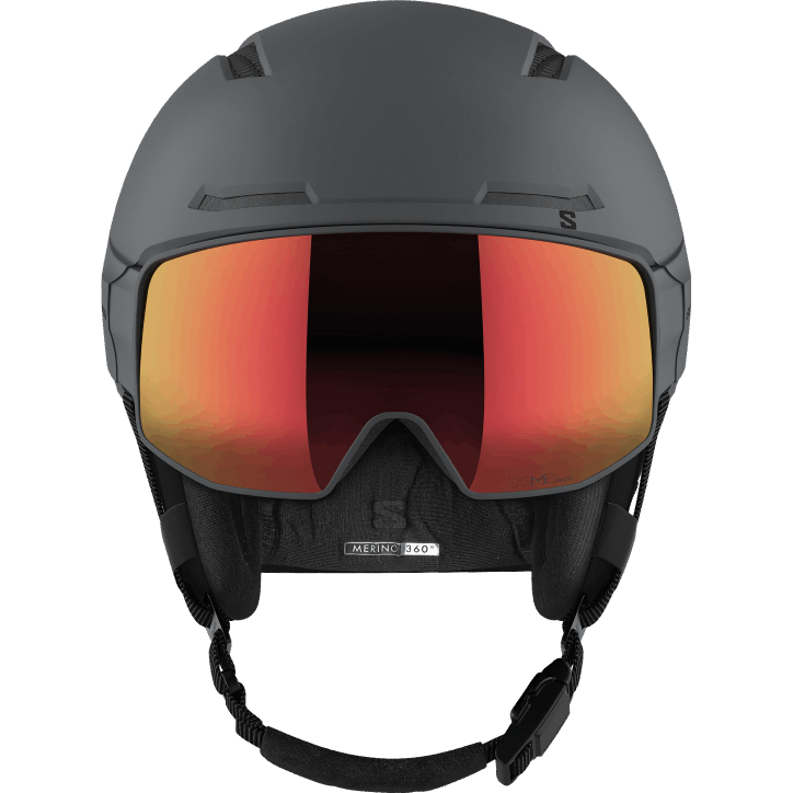 Salomon Šedá pánská přilba - driver prime sigma photo mips 28B61273