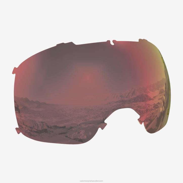 Salomon středně červená pánské brýle - xt one lens ml mid red 28B6518
