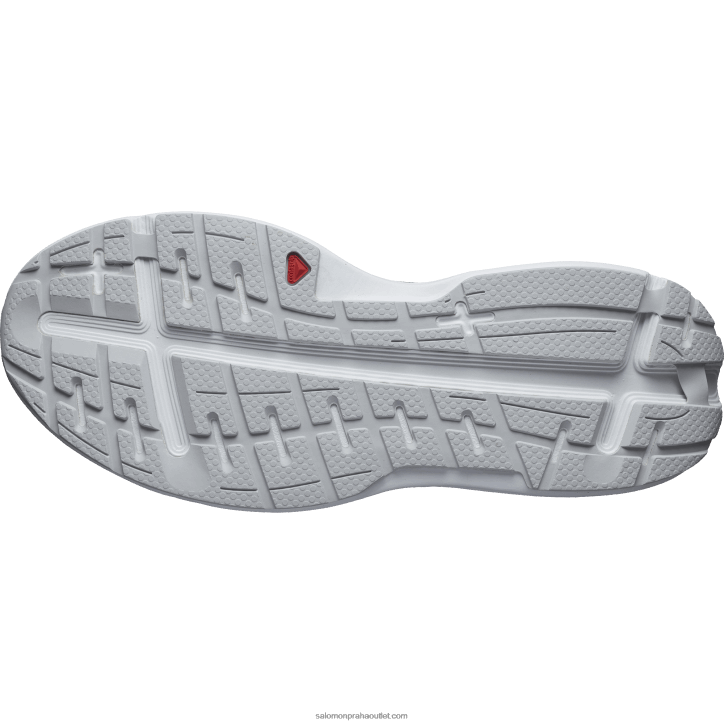 Salomon modrý popel/tmavý safír/slunečná limetka pánská běžecká obuv - aero klouzačka 28B61063