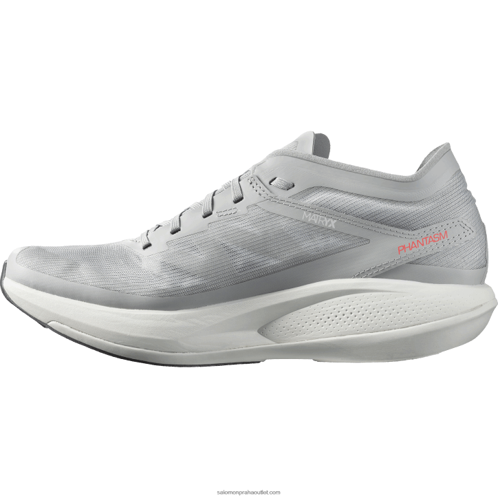 Salomon slitina/měsíční skála/mák červená pánské běžecké boty - fantasma 28B61074