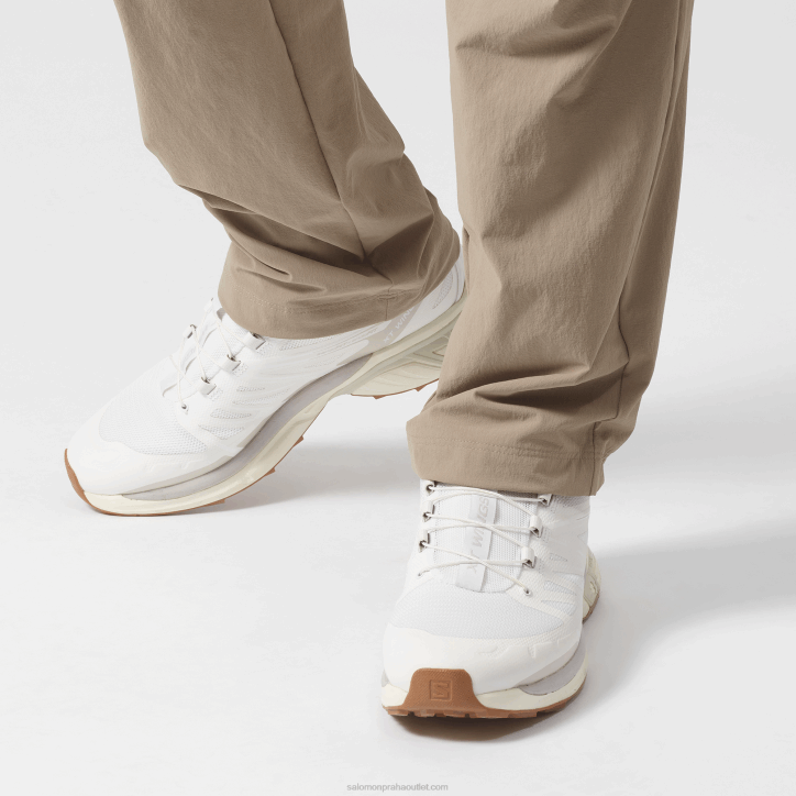 Salomon bílý/měsíční kámen/vanilkový led pánské sportovní boty - xt-wings 2 28B6195