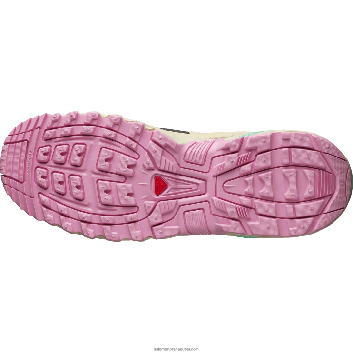 Salomon ebenová/mechová/biscay zelená pánské sportovní boty - acs + 28B6144