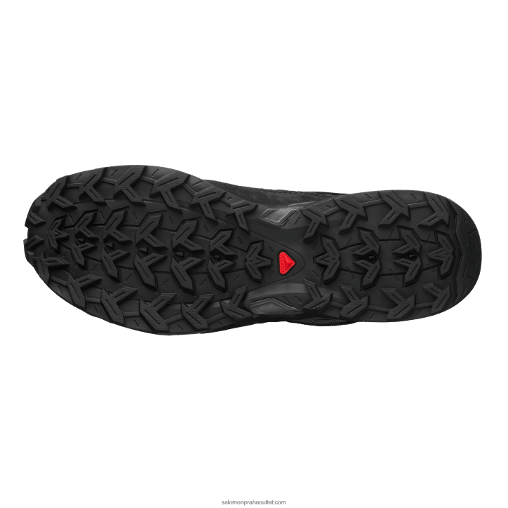 Salomon černá/magnet pánská sportovní obuv - úkrytová nízká kůže 28B6171
