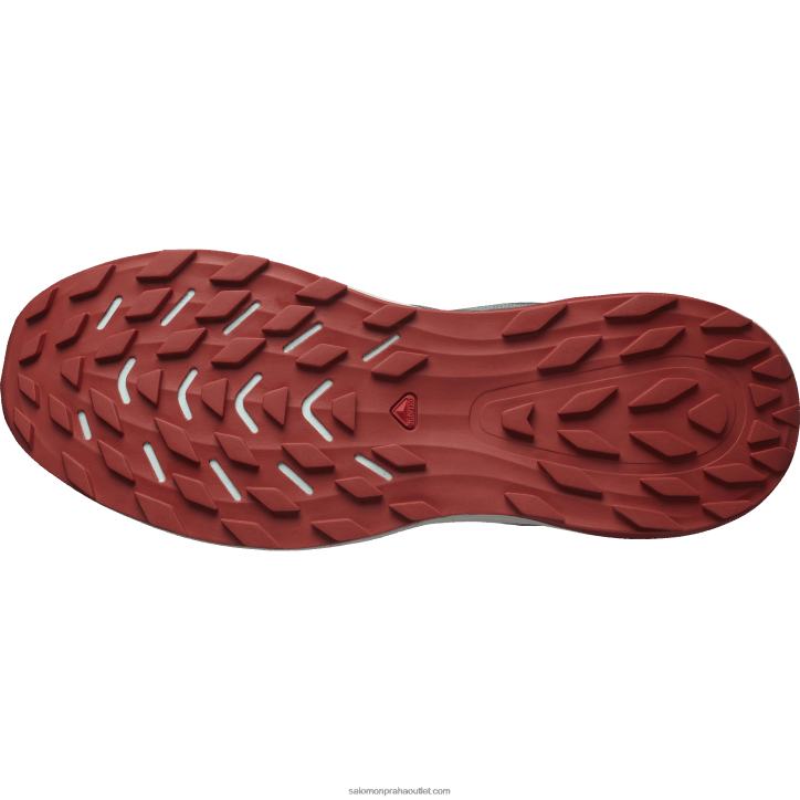 Salomon lilie pad/bělená voda/horká omáčka pánské trailové běžecké boty - ultra klouzavý 2 28B61440