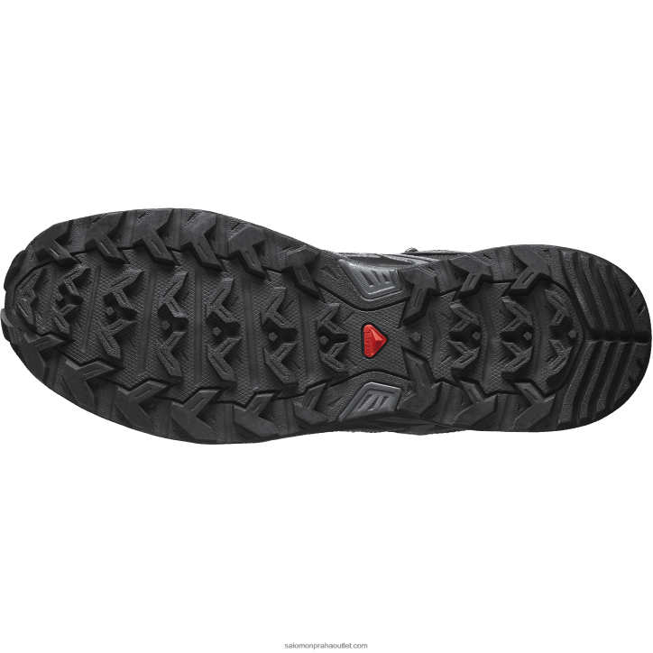 Salomon černá/magnet/pomník pánské turistické boty - x ultra pioneer mid clima voděodolné 28B640