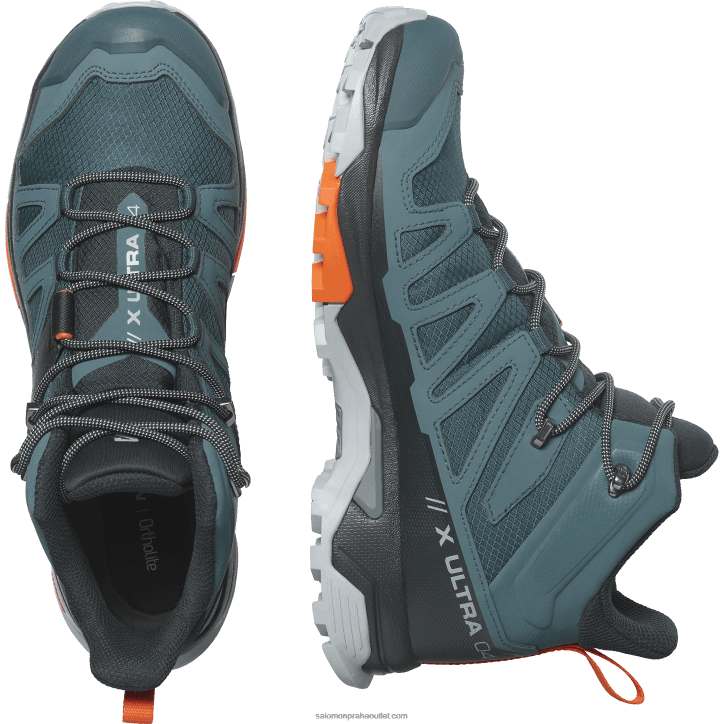Salomon hvězdář/černý/šarlatový ibis pánské turistické boty - x ultra 4 mid goretex 28B610