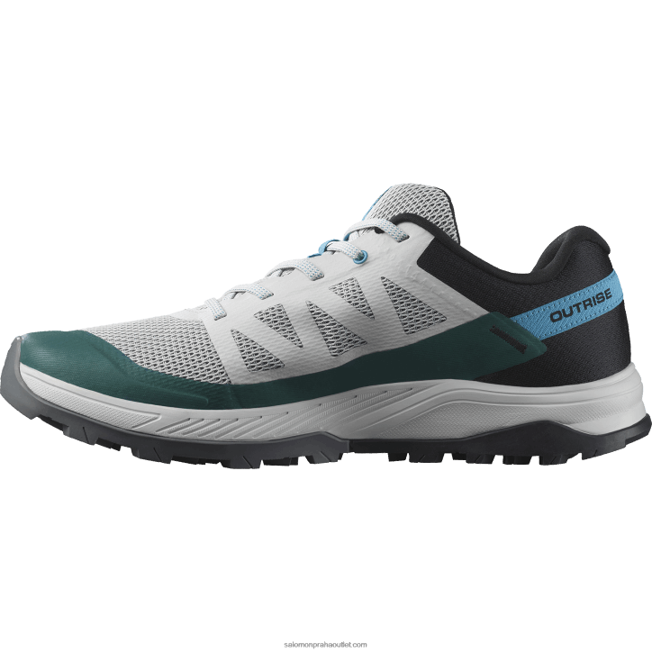 Salomon měsíční skála/černá/alžírská modrá pánská turistická obuv - outrise 28B623