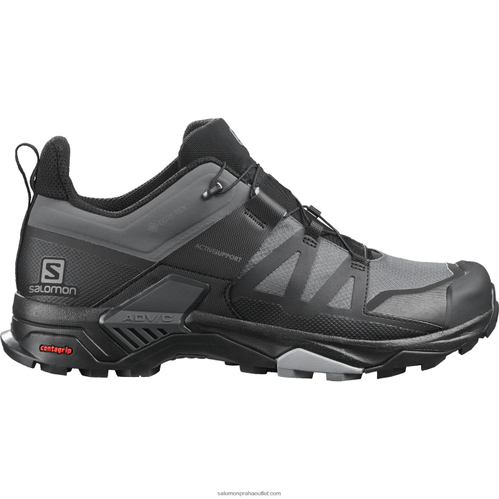 Salomon magnet/černý/pomník pánská turistická obuv - x ultra 4 široký goretex 28B641