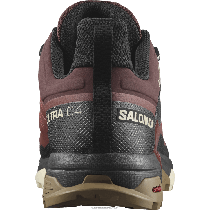 Salomon pálená henna/černá/matná zlatá pánská turistická obuv - x ultra 4 goretex 28B615