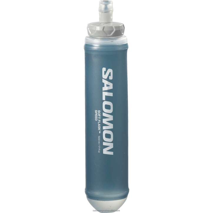 Salomon šedá břidlice pánské hydratační doplňky - měkká baňka 500ml/17oz rychlost 42 28B6393