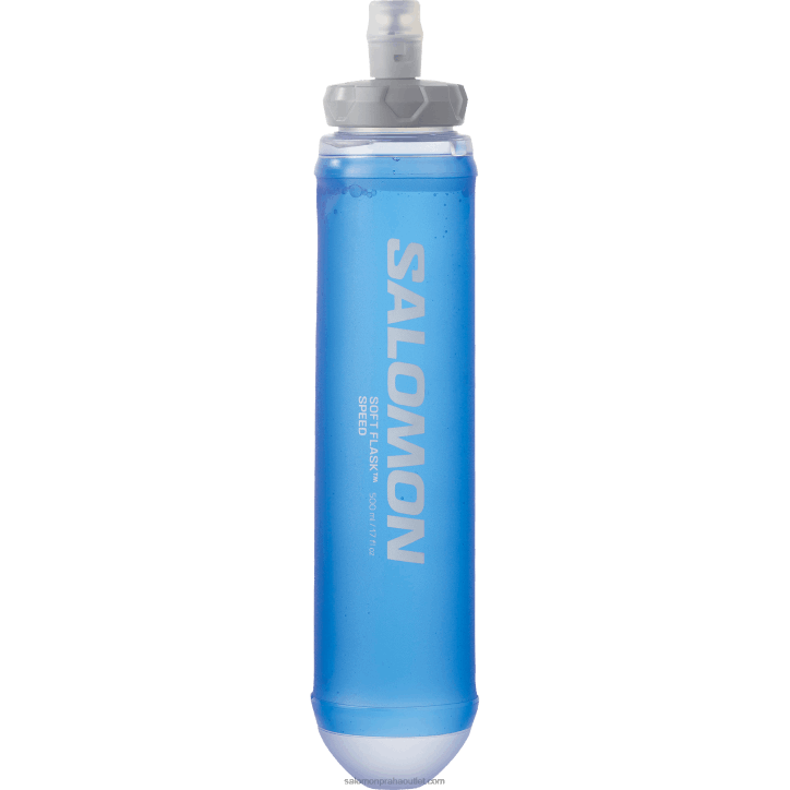 Salomon jasně modrá pánské hydratační doplňky - měkká baňka 500ml/17oz rychlost 42 28B6392