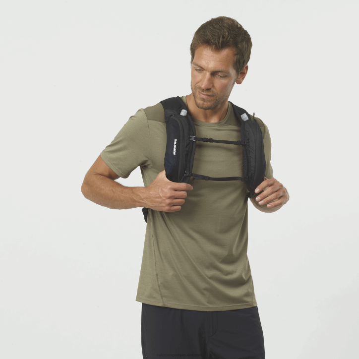 Salomon bílý černý pánská turistická taška - xt 10 28B61206