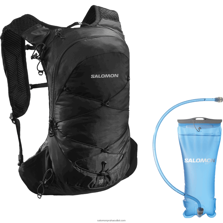 Salomon Černá pánská turistická taška - xt 10 měchýř 28B6358