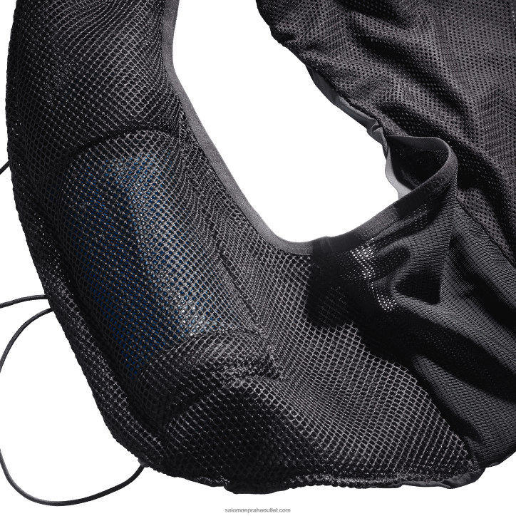 Salomon černá/ebenová pánská běžecká vesta s baňkami v ceně - sense pro 5 28B6338