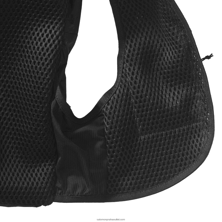 Salomon Černá pánská běžecká vesta s baňkami v ceně - aktivní kůže 8 28B6325