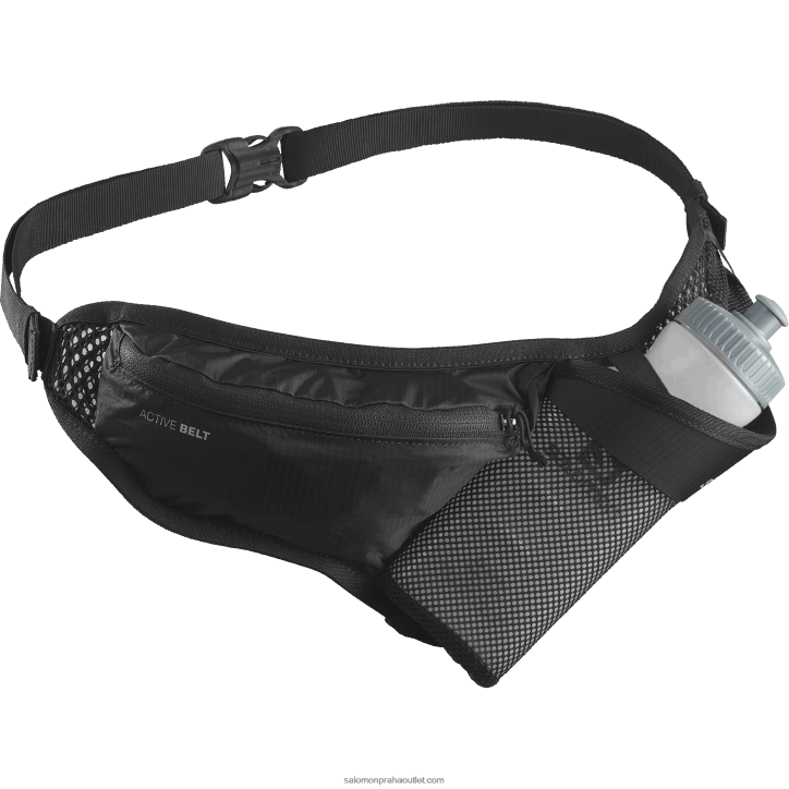 Salomon Černá pánský pásek s 3d lahvičkou v ceně - aktivní 28B6344