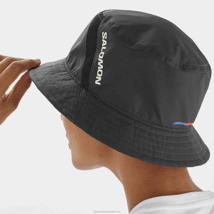 Salomon Tmavě černá pánský klobouk - equipe 28B6428