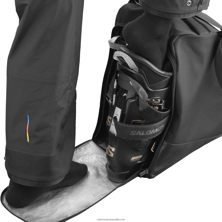 Salomon Černá pánská taška na lyžařské boty - originál gearbag 28B6409