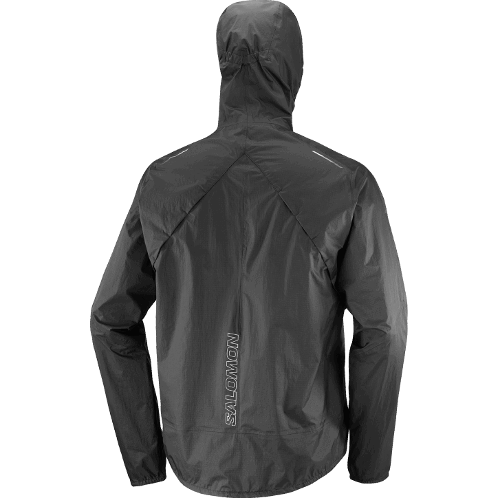 Salomon Tmavě černá pánská svrchní bunda - bonatti voděodolná 28B61101