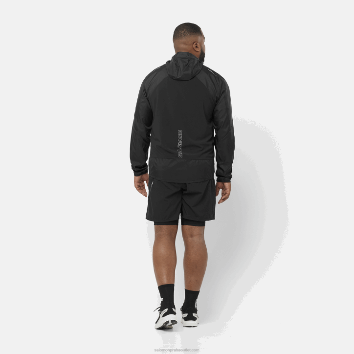 Salomon bílý pánské tričko s krátkým rukávem - cross run 28B6234