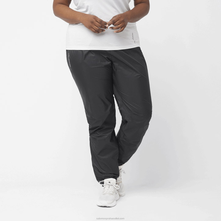 Salomon Tmavě černá dámské kalhoty - bonatti voděodolné 28B6946