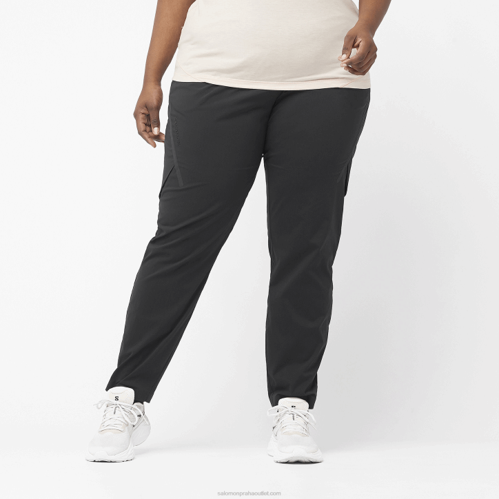 Salomon Tmavě černá dámské kalhoty - runlife 28B6944