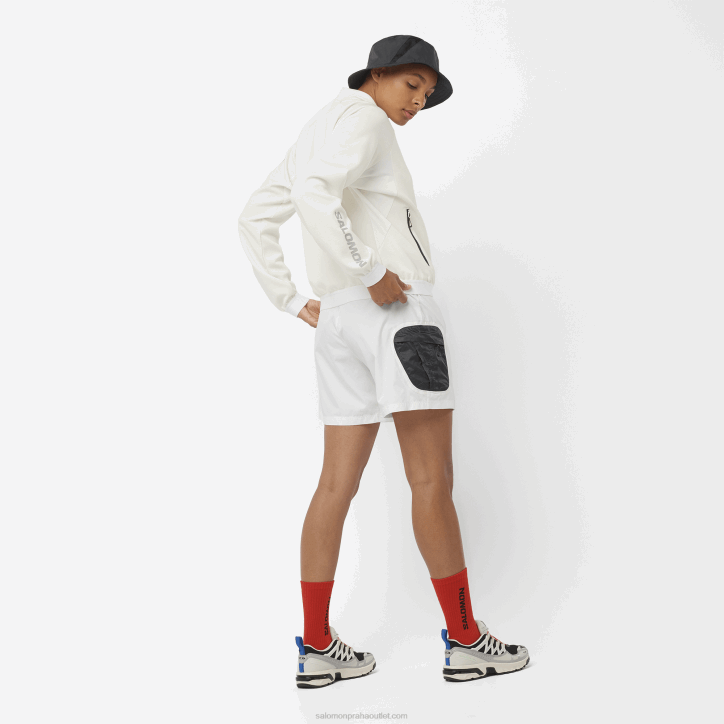 Salomon bílá/sytě černá dámské šortky - equipe 28B61170