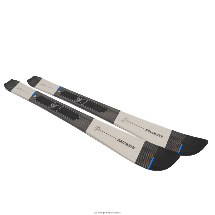 Salomon deštivý den/proces modrá/černá dámské turistické lyže - mtn 96 carbon 28B61005