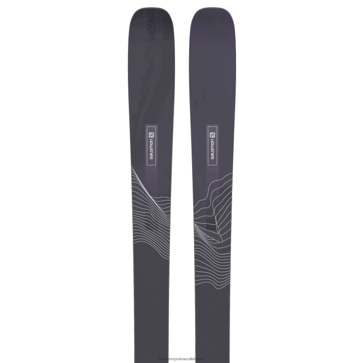 Salomon Černá dámské allmountain lyže - postoj 88 28B61004