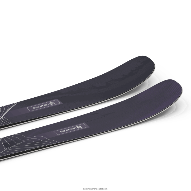 Salomon Černá dámské allmountain lyže - postoj 88 28B61004