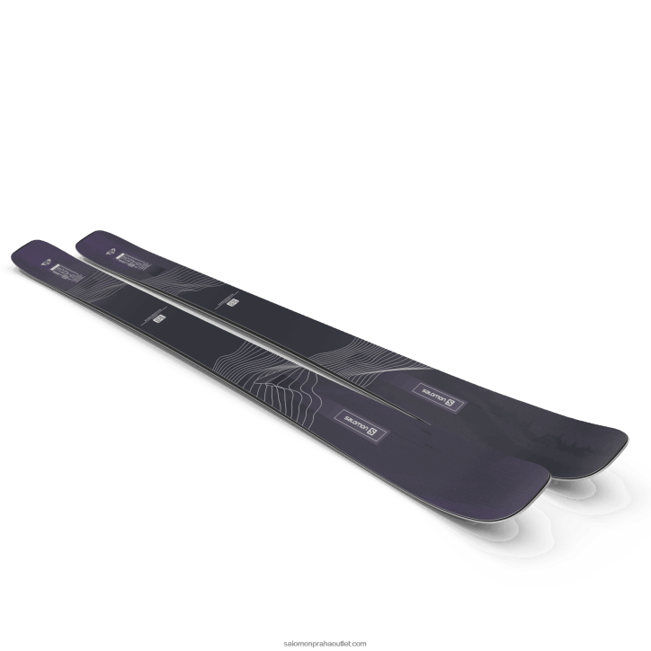 Salomon Černá dámské allmountain lyže - postoj 88 28B61004