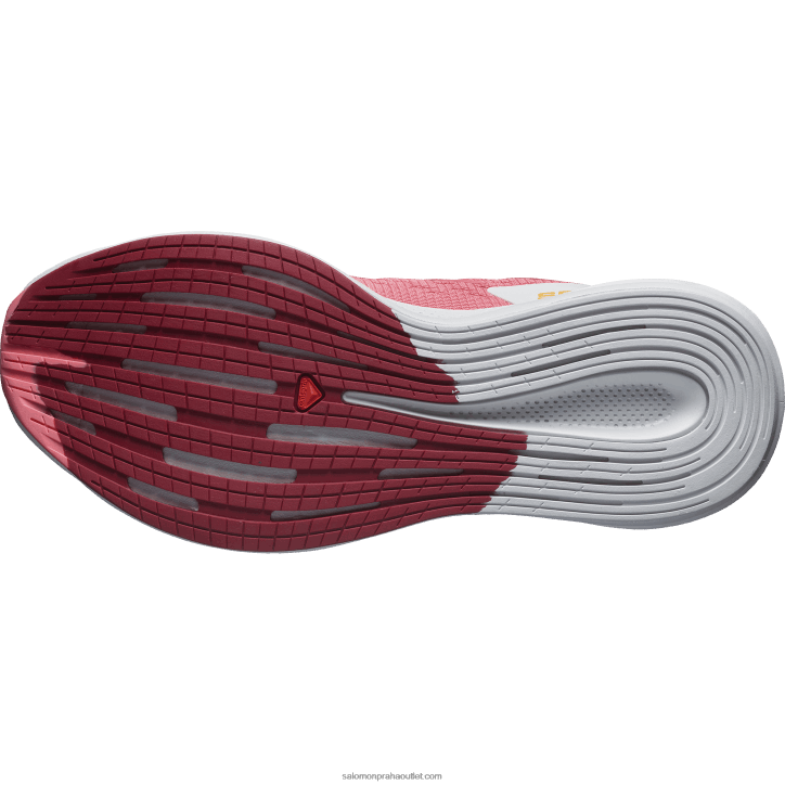 Salomon čajová růže/měsíční kámen/máková červená dámské běžecké boty - spectur 28B6746