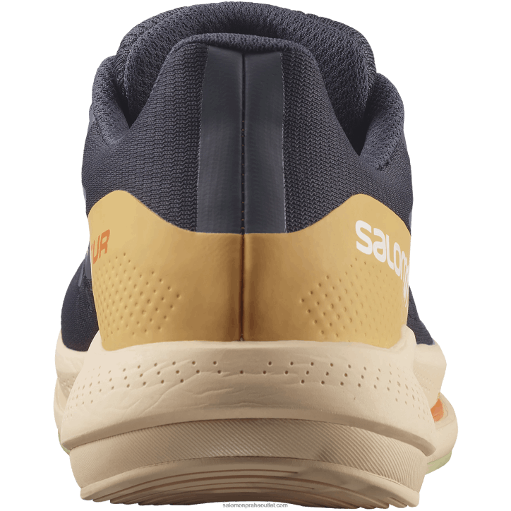 Salomon ebenový/mandlový krém/porkový zelený dámské běžecké boty - spectur 28B6749