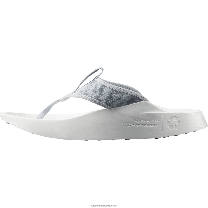 Salomon perleťově modrá/trooper/bílá dámské zotavovací boty - index break 28B61548