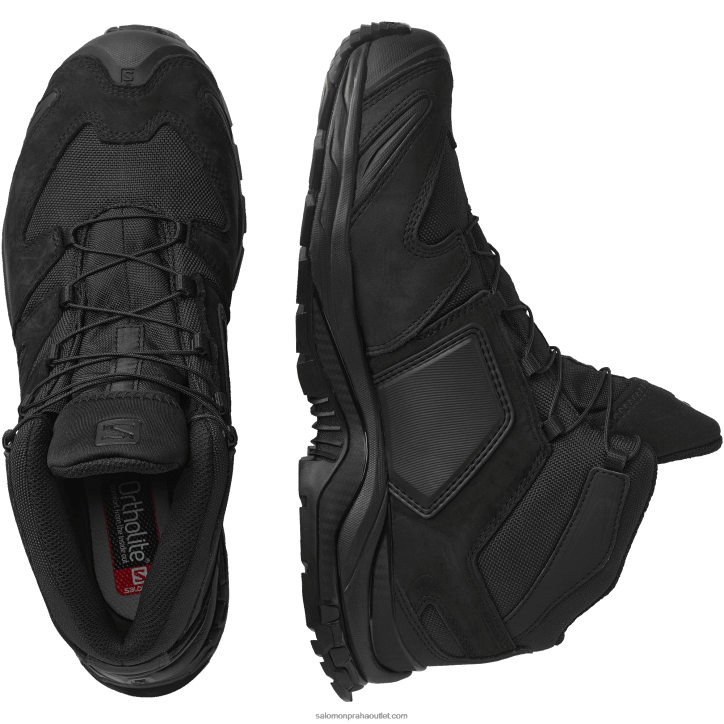Salomon Černá boty dámské síly - xa Forces mid wide en 28B6817