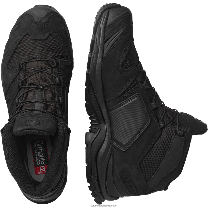 Salomon Černá dámské silové boty - xa force mid wide gore-tex en 28B6812