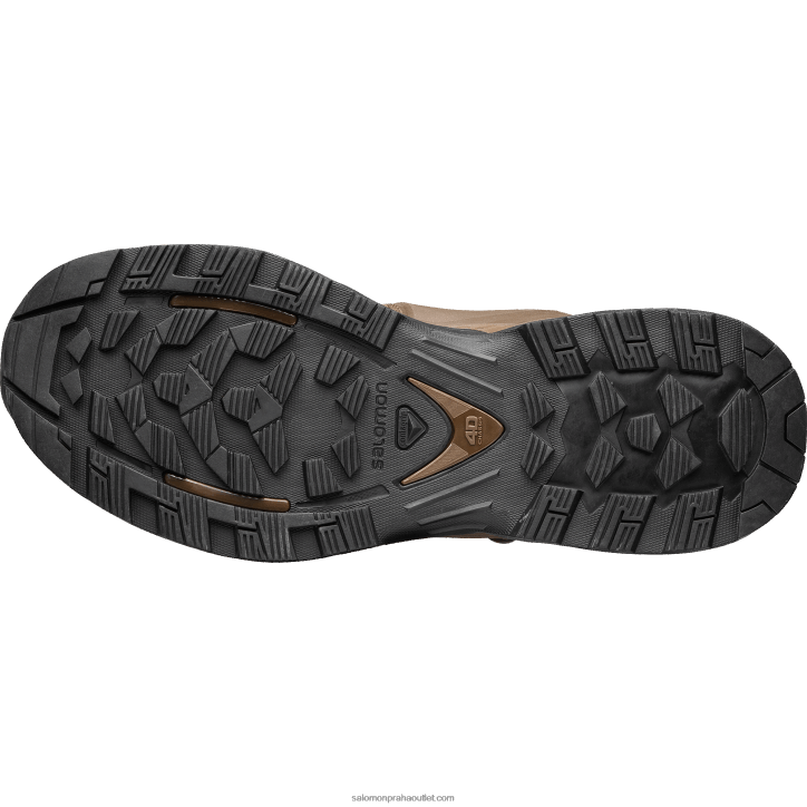 Salomon země hnědá boty dámské síly - quest 4d goretexové síly 2 en 28B6805
