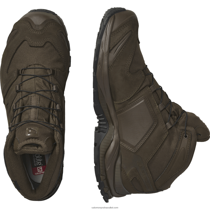 Salomon země hnědá boty dámské síly - xa Forces mid gore-tex en 28B6818