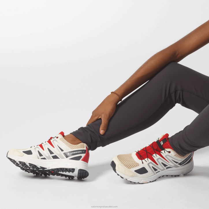 Salomon vanilkový led/eben/goji bobule dámské sportovní boty - x-mission 4 28B6780