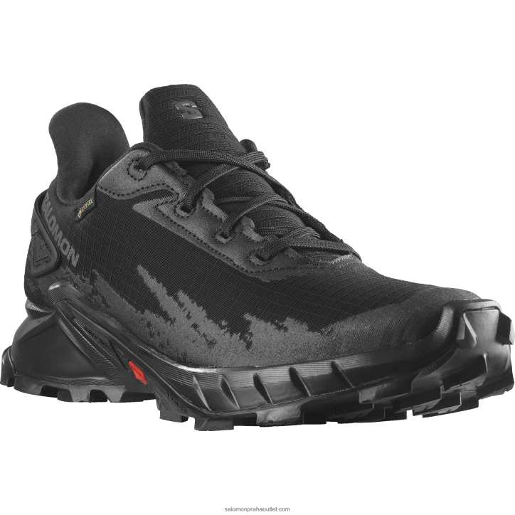 Salomon Černá dámské běžecké boty - alphacross 4 goretex 28B61530