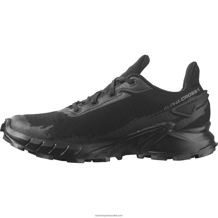Salomon Černá dámské běžecké boty - alphacross 4 goretex 28B61530